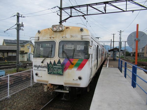 アルピコ交通上高地線：3000系：2021/9/11 | ピーナッツの旅行記録